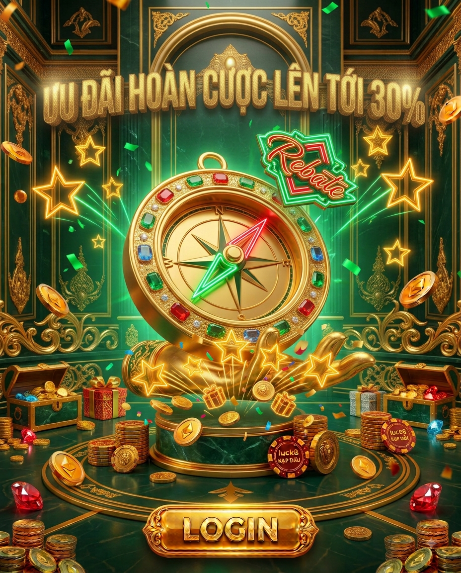 ưu đãi hoàn cược tại luck8 lên tới 30%